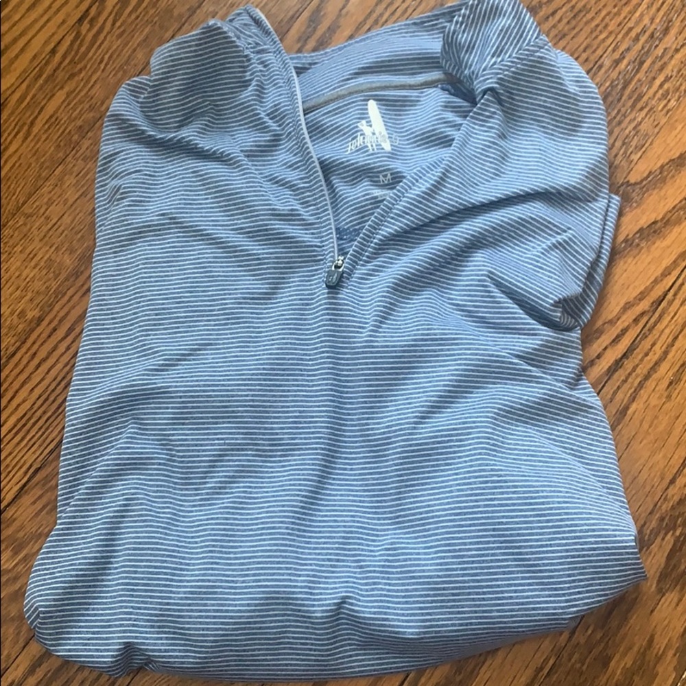 Johnnie-o half zip-up. size M. spandex + polyester